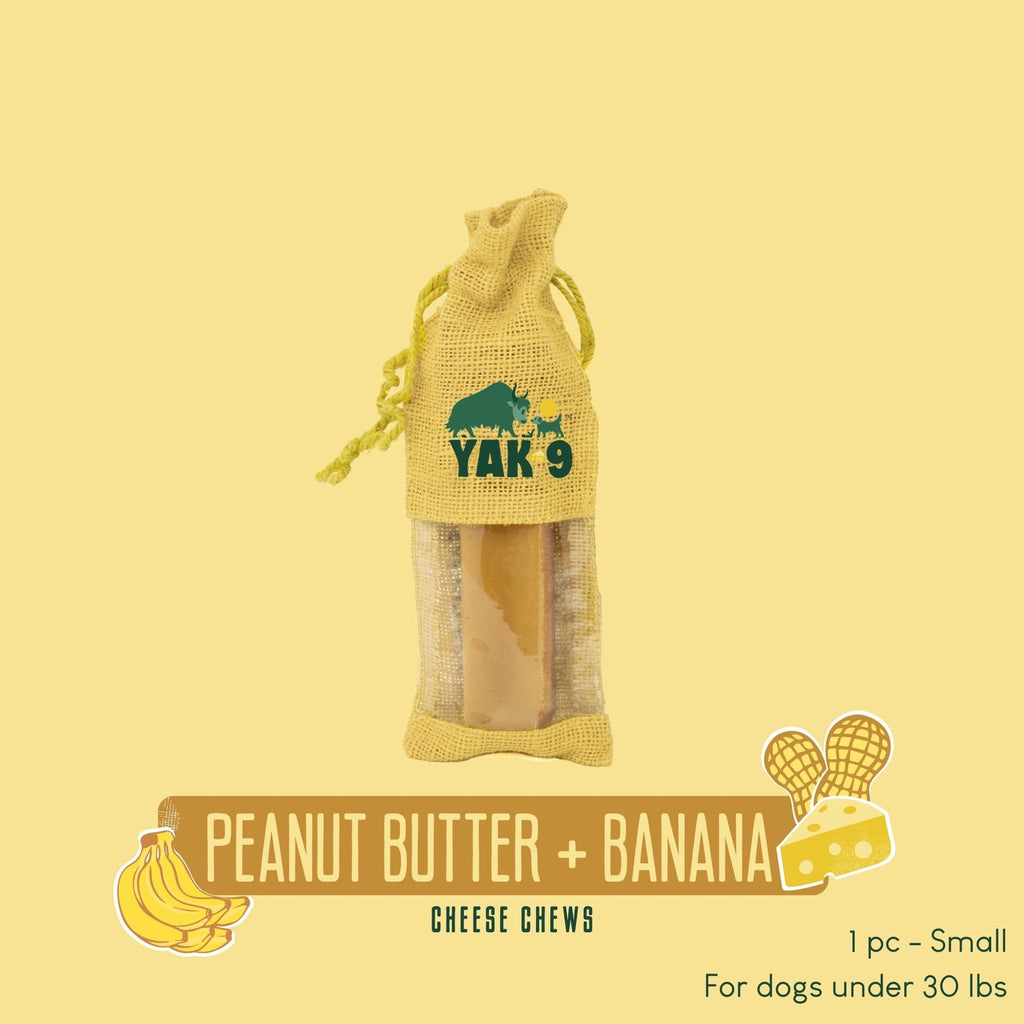 Organic Banana & Peanut Butter Dog Chews
