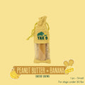 Organic Banana & Peanut Butter Dog Chews