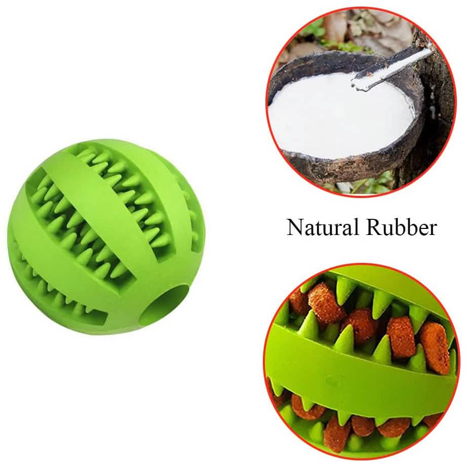 Dog Teething Toy Balls 2-Pack for Puppies and Small Dogs, 1.8"