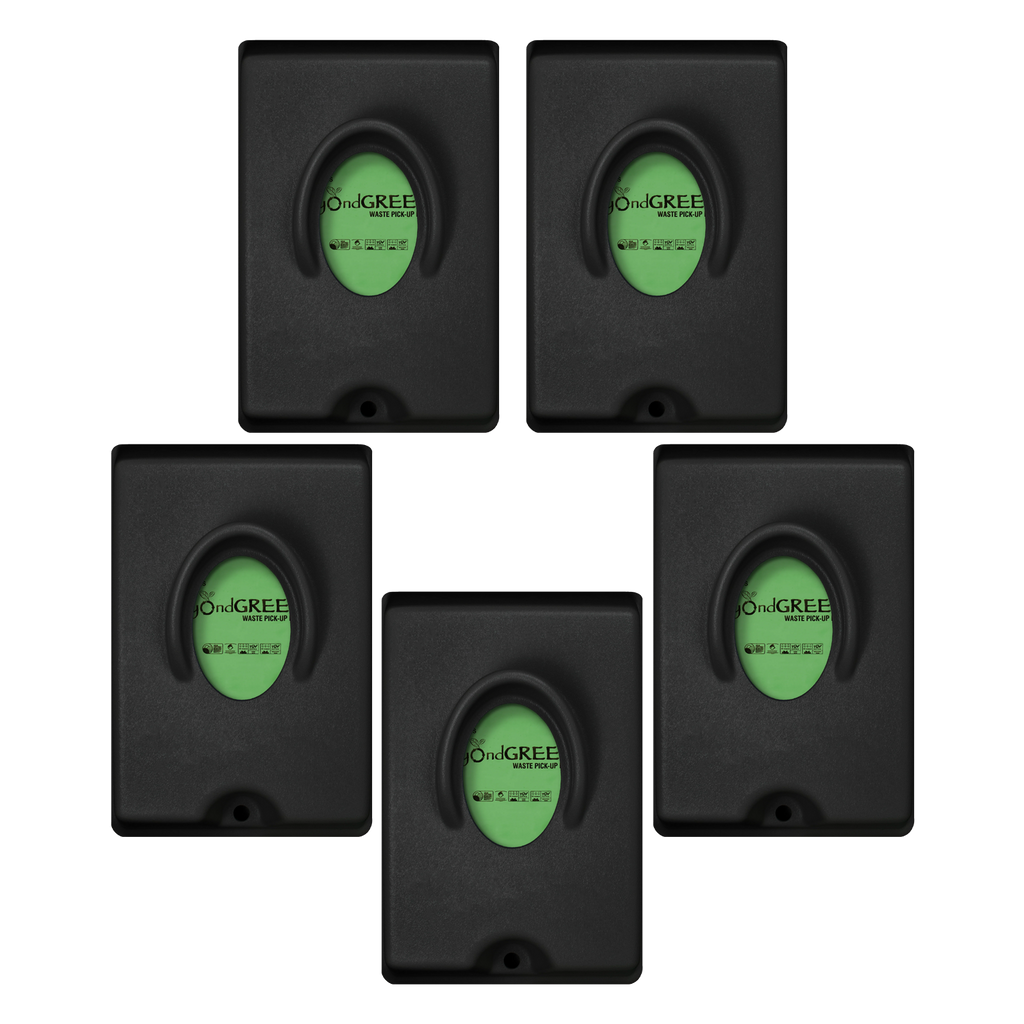 beyondGREEN Single-Pull Dog Waste Bag Dispenser for Parks & Communities