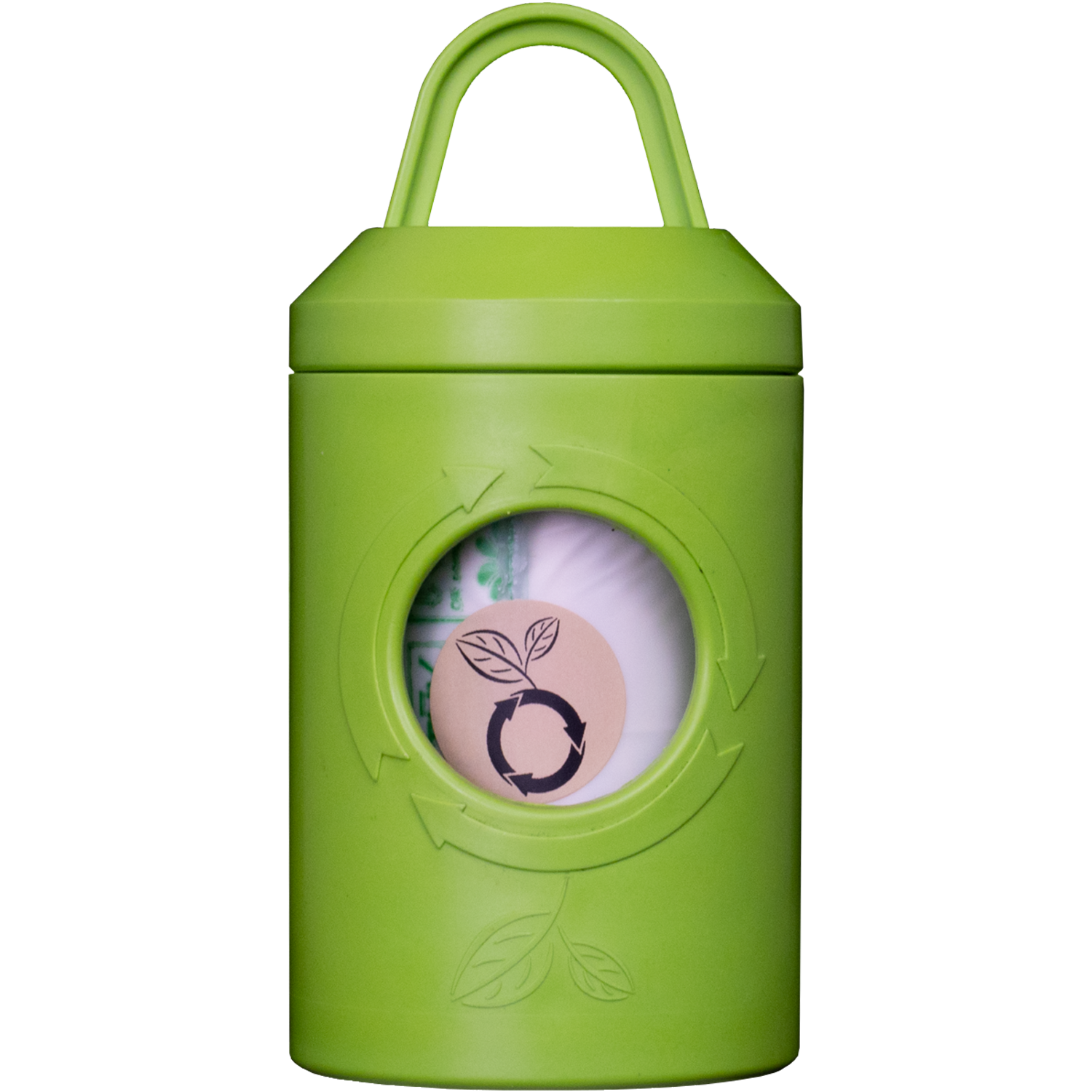 beyondGREEN Dog Poop Bag Leash Dispenser with Clip-On Holder