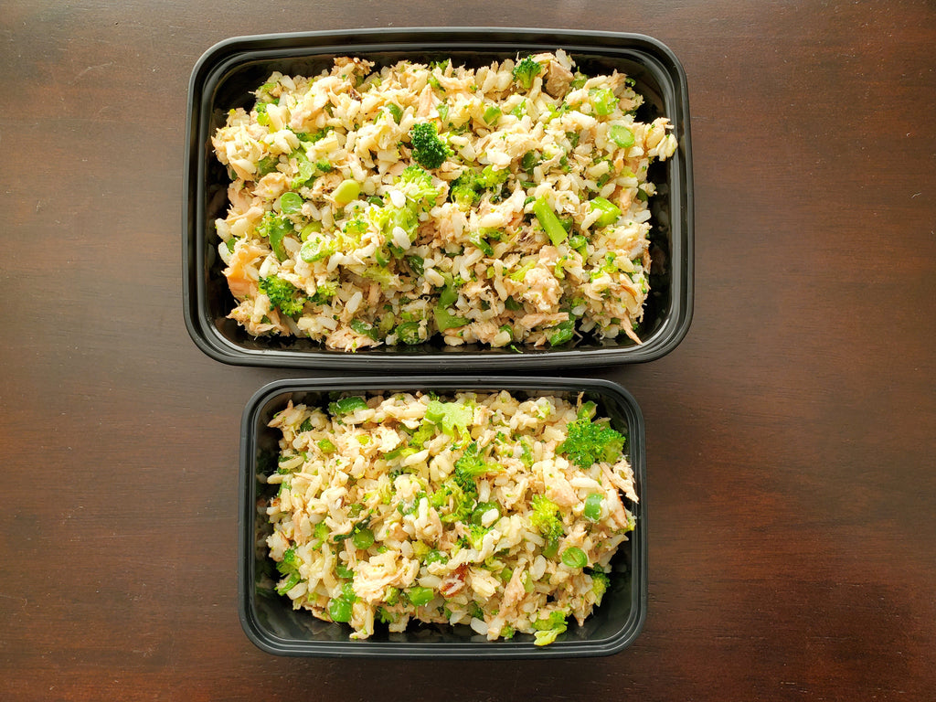 Chicken and Salmon Combo Dog Food, 8oz Portion
