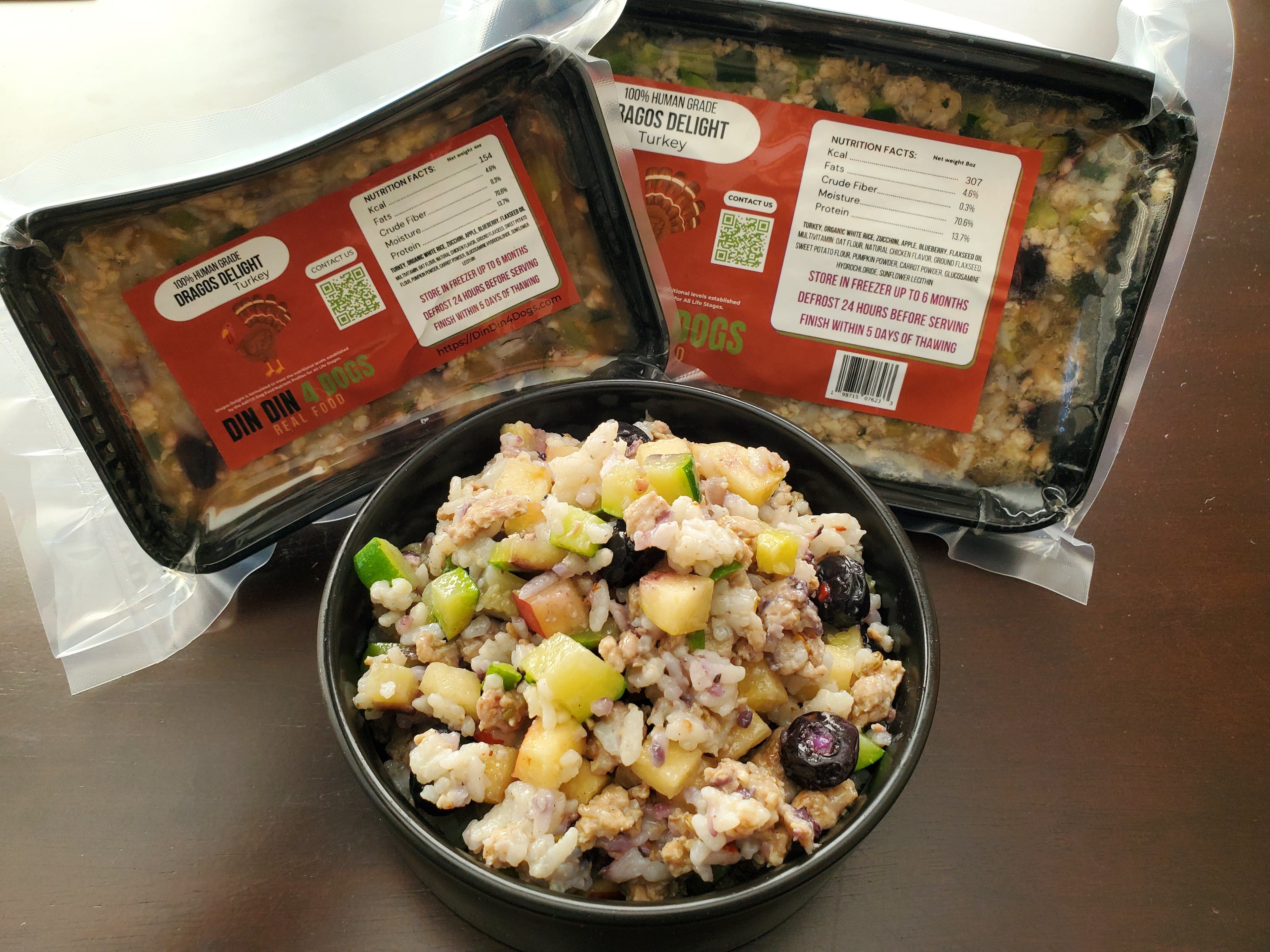 Chicken and Turkey Combo Ready-to-Serve Meals, 24 x 8oz