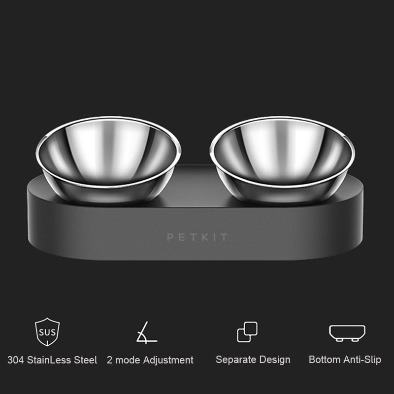 Stainless Steel Pet Bowls: Anti-Slip Design for Dogs and Cats