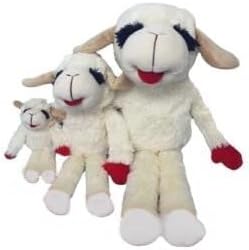 Plush Dog Toy with Squeaker and Floppy Arms