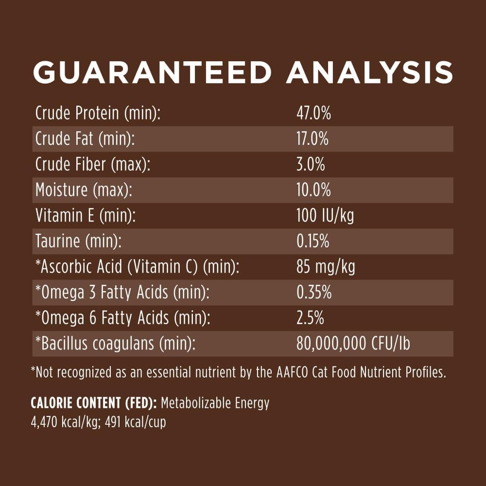 Grain-Free Dry Cat Food with Cage-Free Chicken, Raw-Coated Kibble