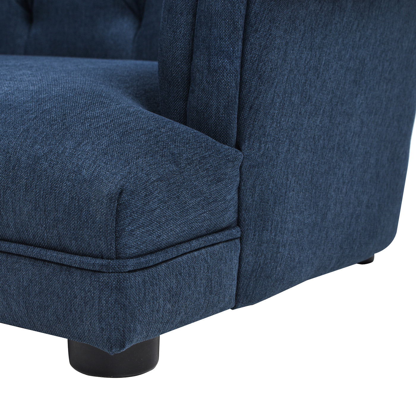 Blue Chesterfield Pet Sofa for Small and Medium Pets