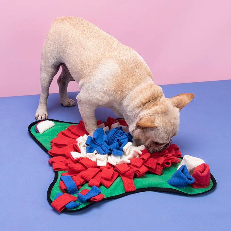Fleece Snuffle Mat for Dogs, 45 x 45 cm