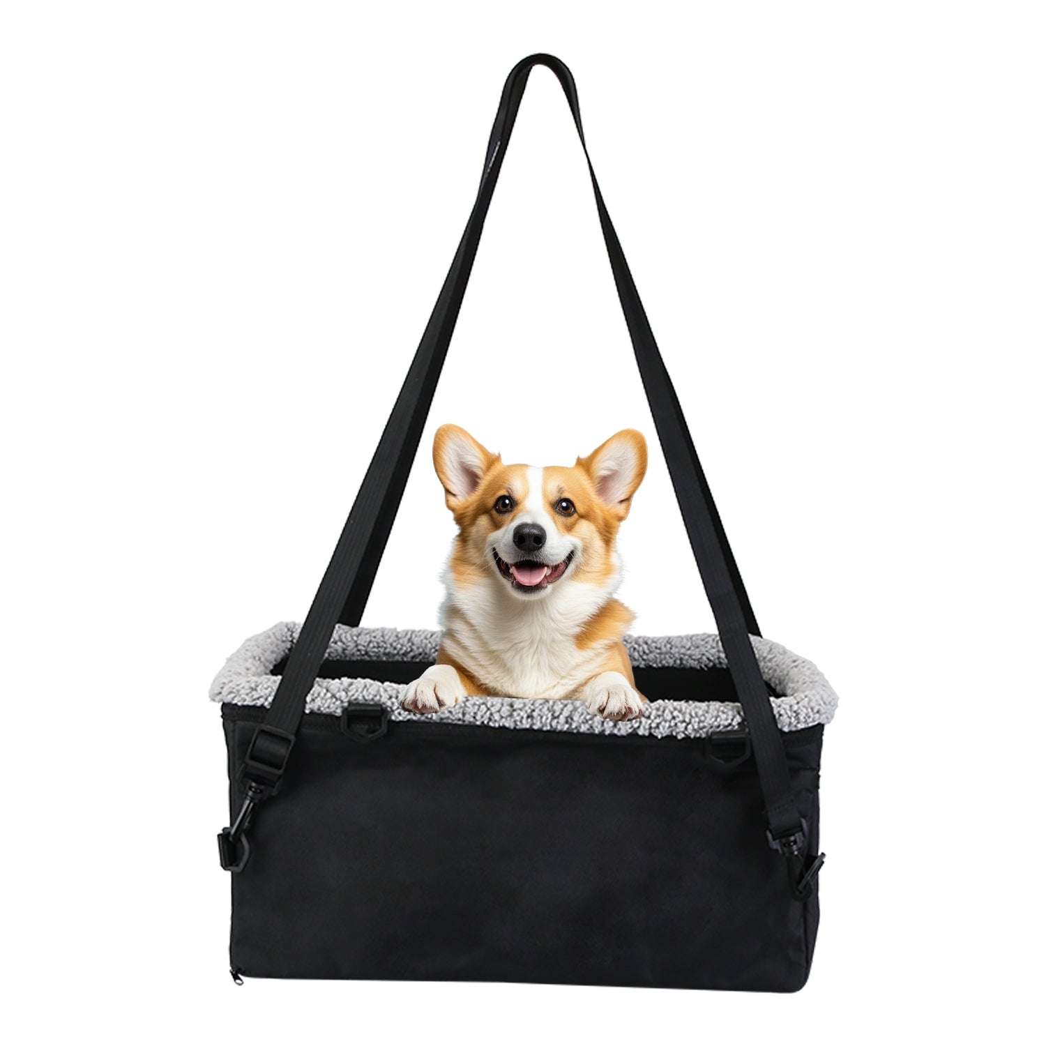 Small Pet Car Seat for Center Console, Up to 9 lbs