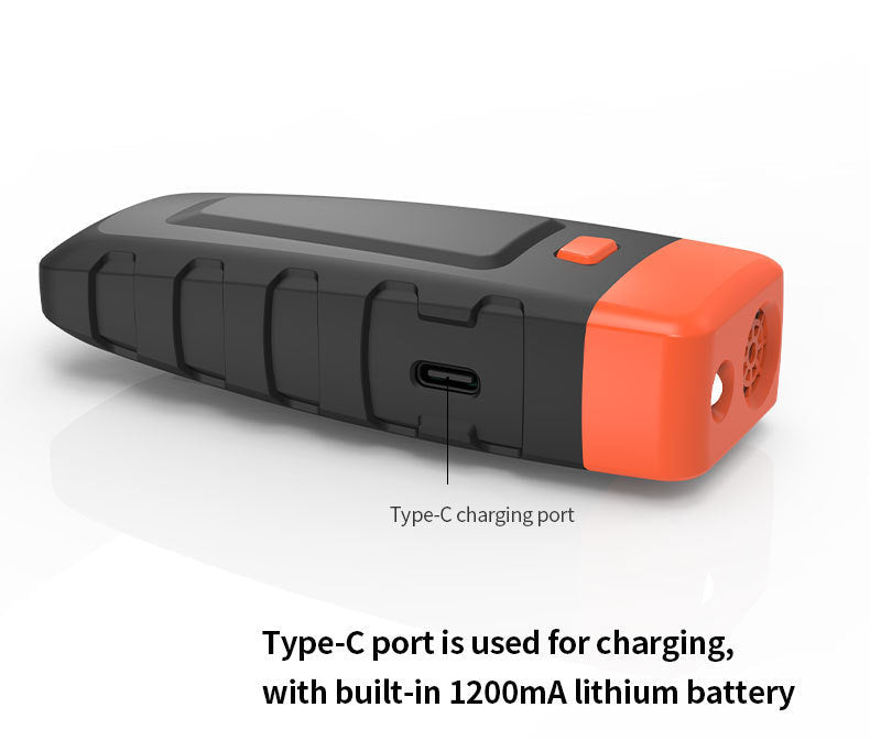 Ultrasonic Dog Trainer and Bark Control Device with LED Flashlight