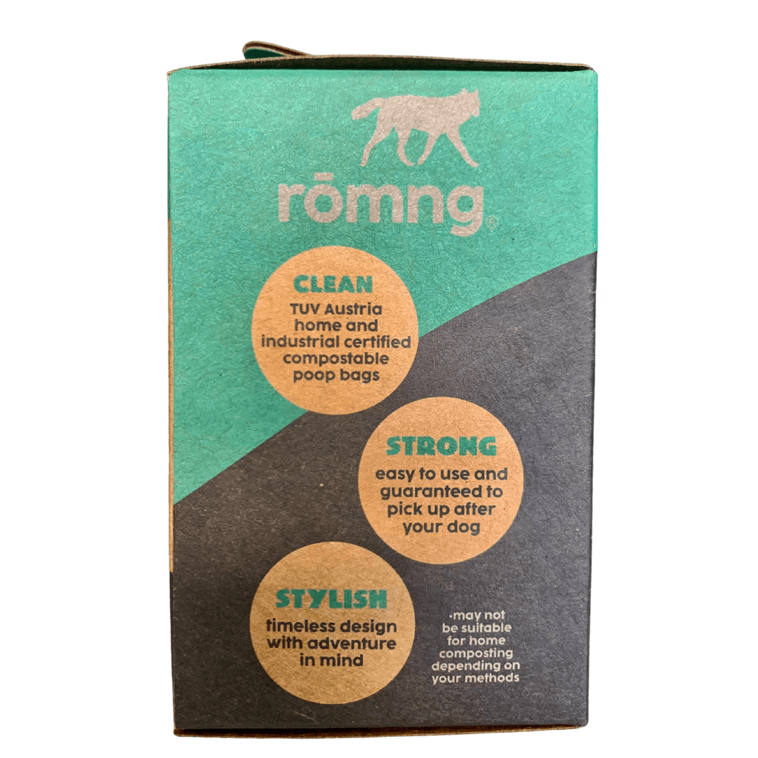 Compostable Dog Poop Bags – Plant-Based, Fits Standard Dispensers