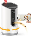 2K HD Pet Camera with Treat Dispenser and 360° View