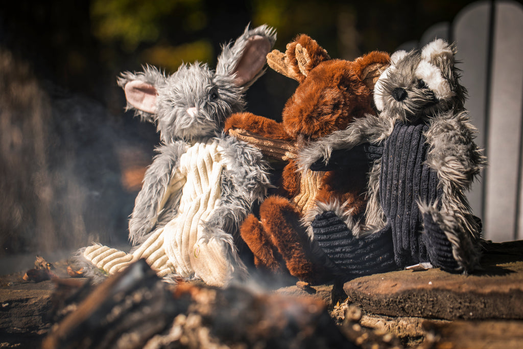Redwood Raccoon 19" Durable Plush Dog Toy with Squeaker