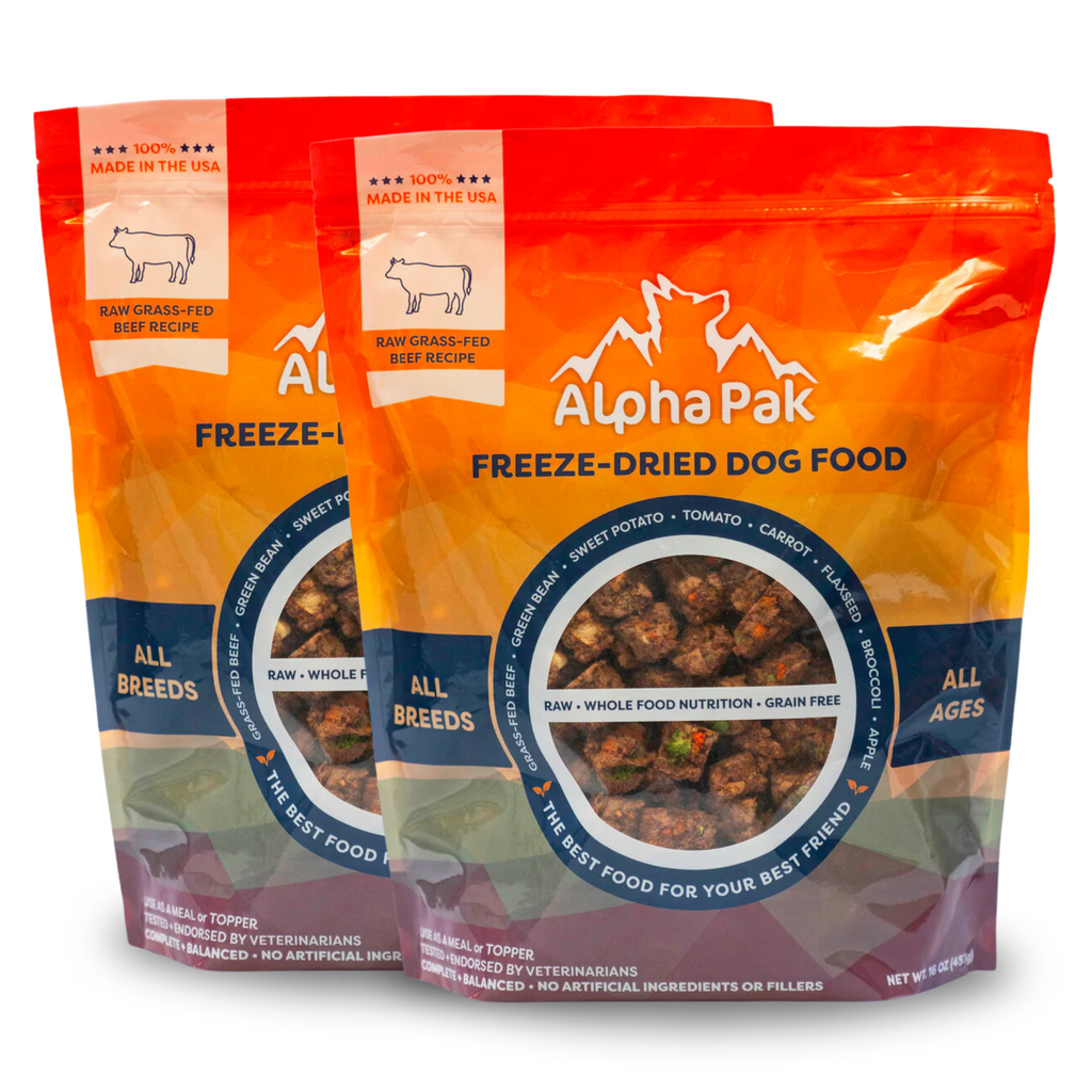Raw Grain-Free Dog Food with Grass-Fed Beef and Organs