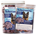 Blueberry & Oat Dog Treats with Avocado Oil, Fresh-Keeper Canister