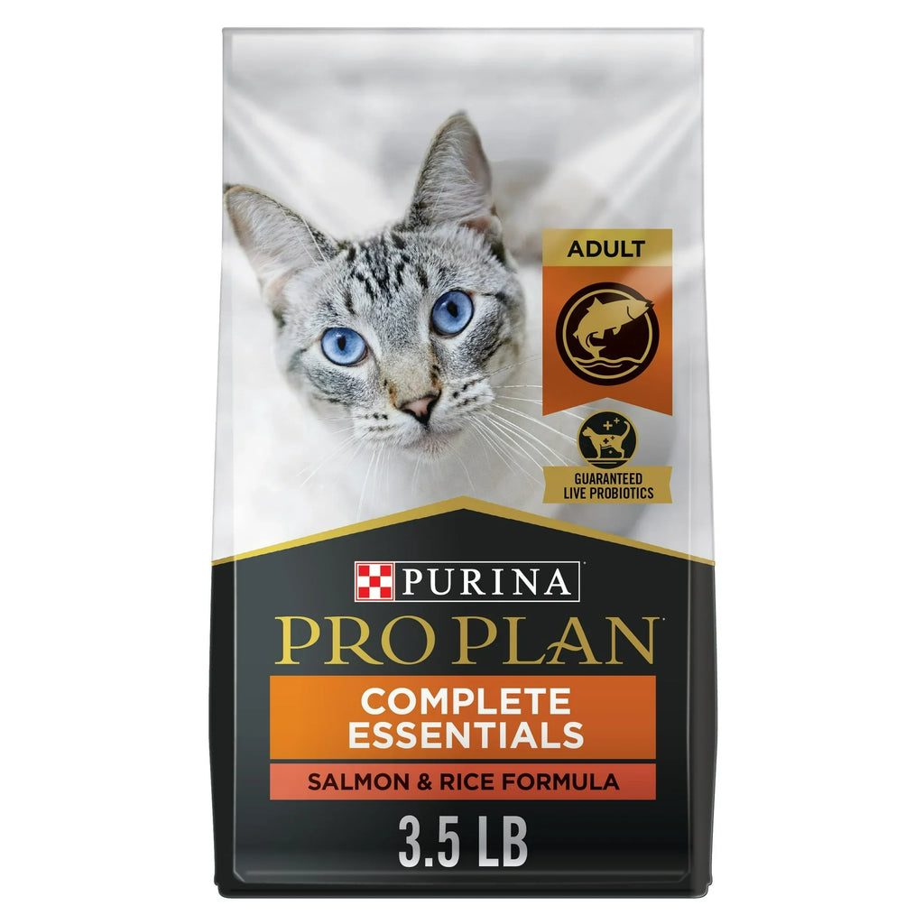 High-Protein Dry Cat Food with Real Salmon for Adult Cats