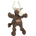Texas Plush Dog Toy with Knotted Limbs and Squeakers