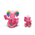 Rainbow Elephant Knottie Plush Dog Toy, Medium-Large