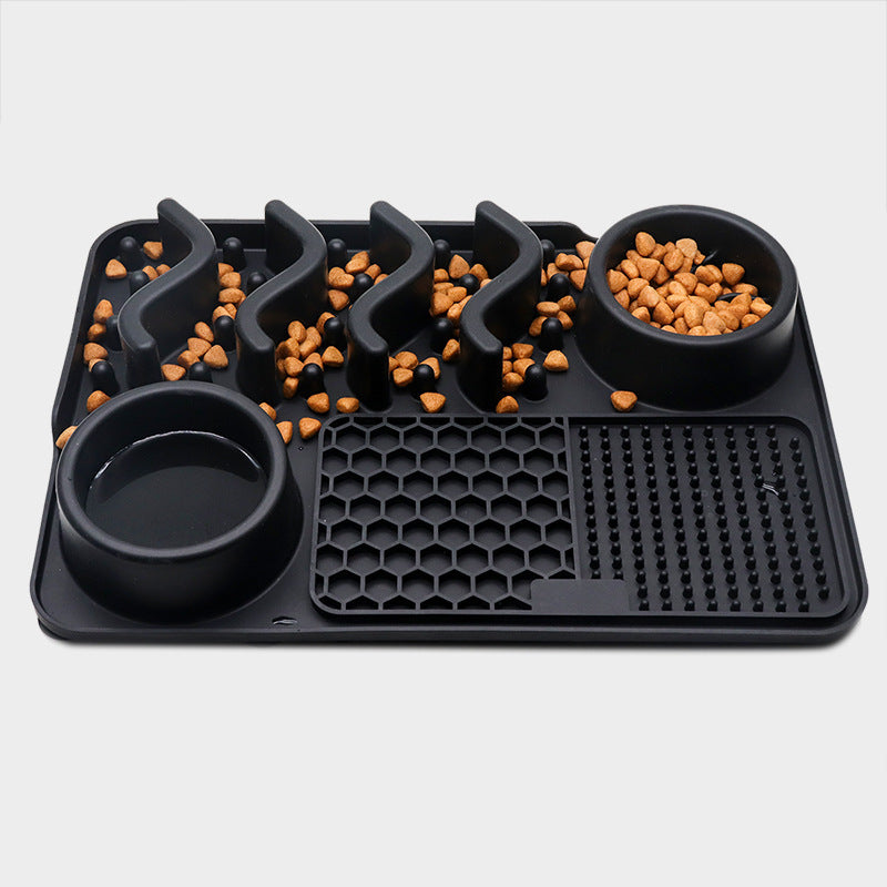 Silicone Slow Feeder Mat for Dogs and Puppies