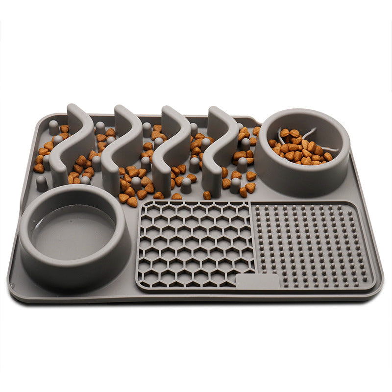Silicone Slow Feeder Mat for Dogs and Puppies