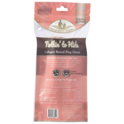 Collagen Dog Chews, Salmon Flavor, 5-Inch Rolls, 2 Pack