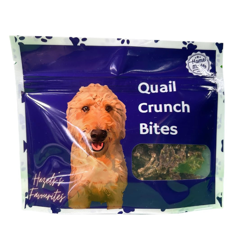 Undique Quail Crunch Bites Organic Dog Treats