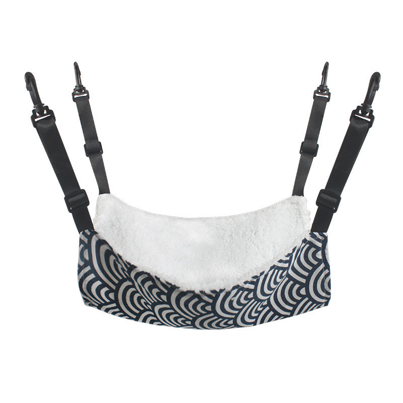 Adjustable Cat Hammock Bed – Canvas or Plush, Multiple Sizes