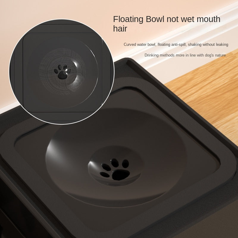 Adjustable Folding Pet Table for Dogs, Black or Gray