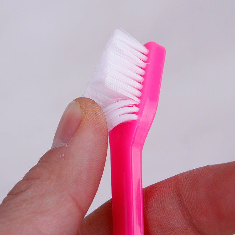 Double Head & Finger Toothbrush Set for Dogs and Cats