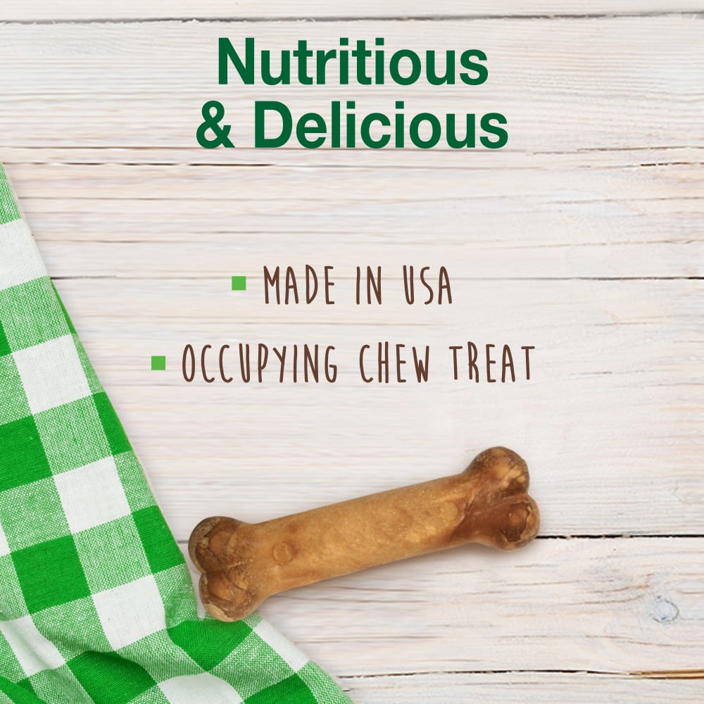 Roast Beef Dog Chews Made in USA, Natural Ingredients