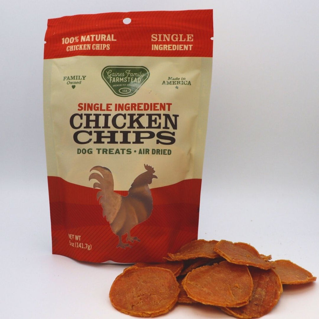 Chicken Chips Single-Ingredient Dog Treats