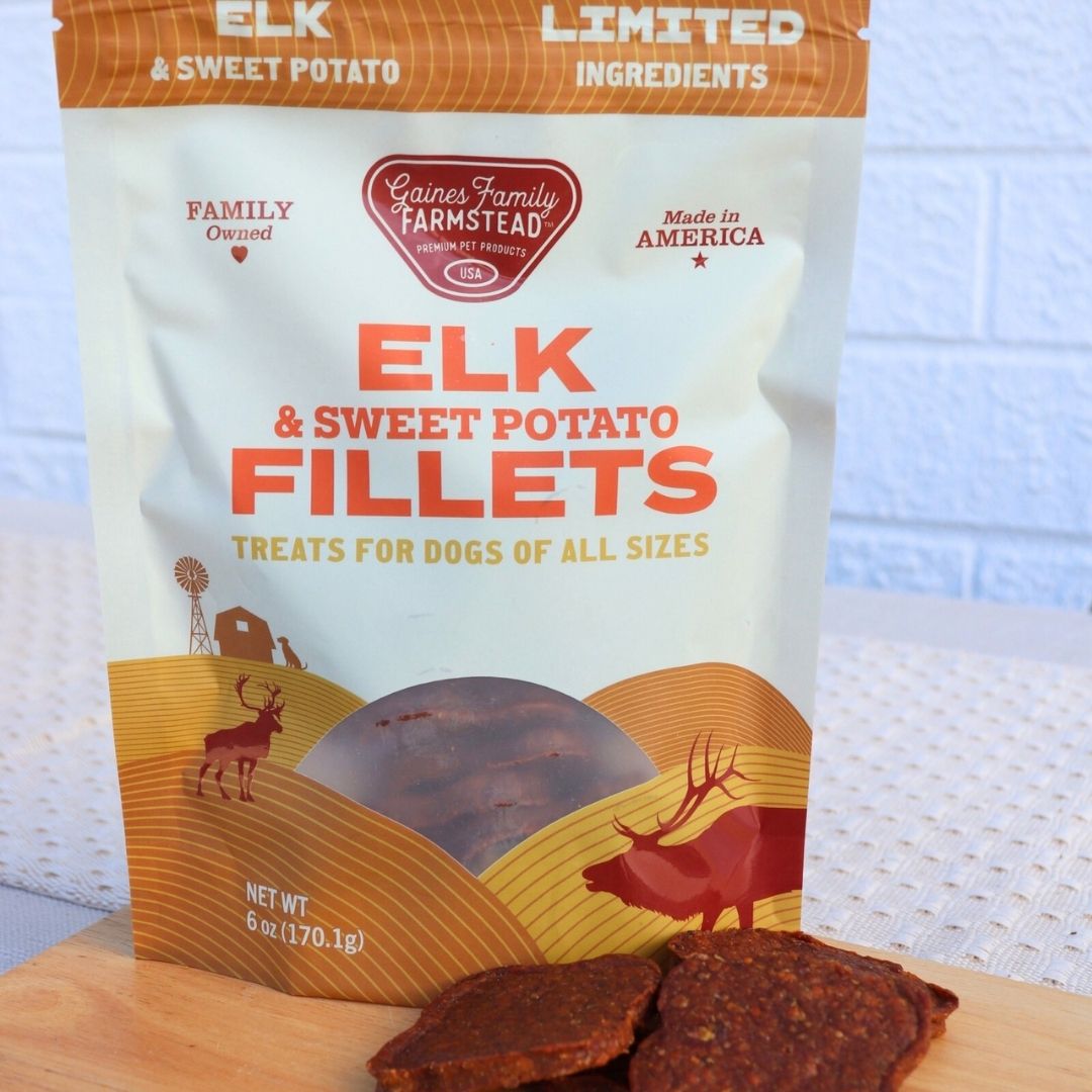 Elk & Sweet Potato Soft Dog Treats