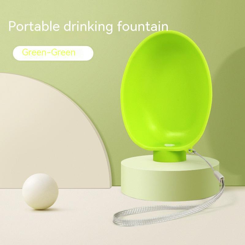 Portable Pet Water Feeder, Compact Travel Bottle, 125 x 95 x 40 mm