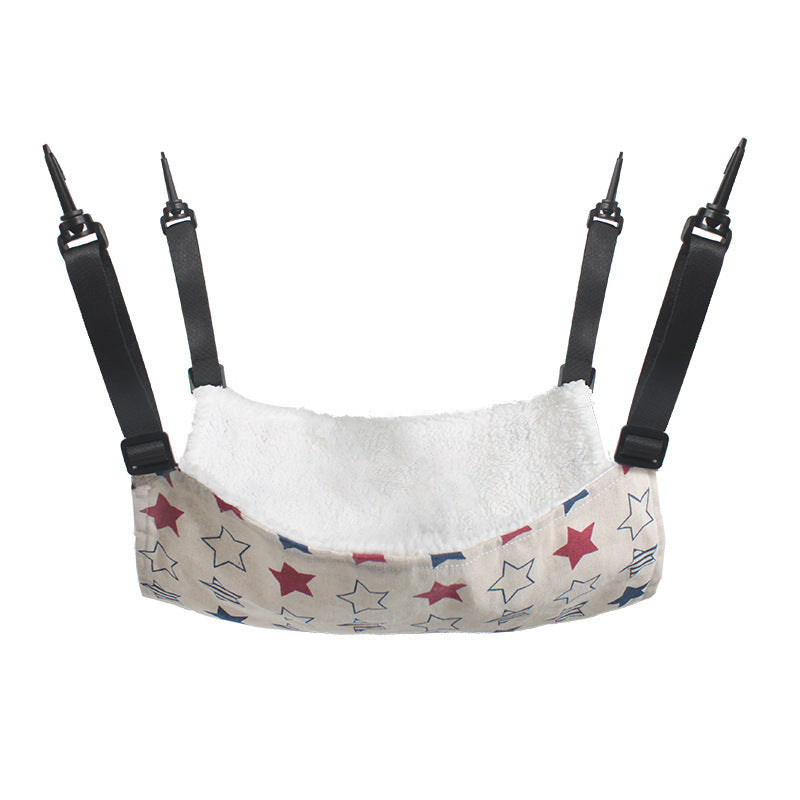 Adjustable Cat Hammock Bed – Canvas or Plush, Multiple Sizes