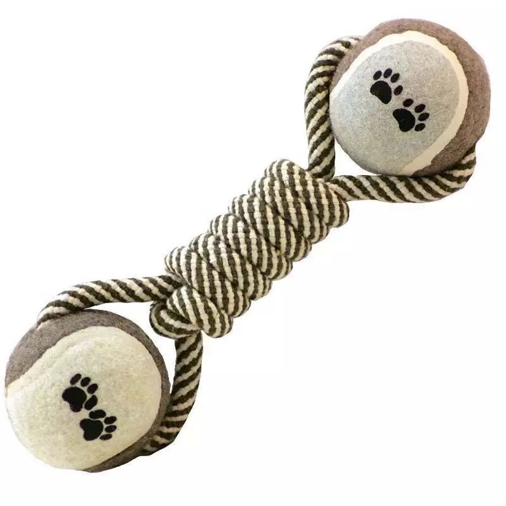 Cotton Rope Knot Toy for Medium and Large Dogs, 21cm