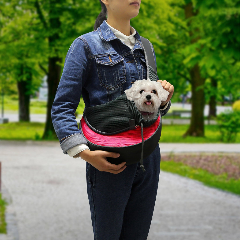 Hands-Free Pet Carrier Sling Bag for Small Dogs and Cats