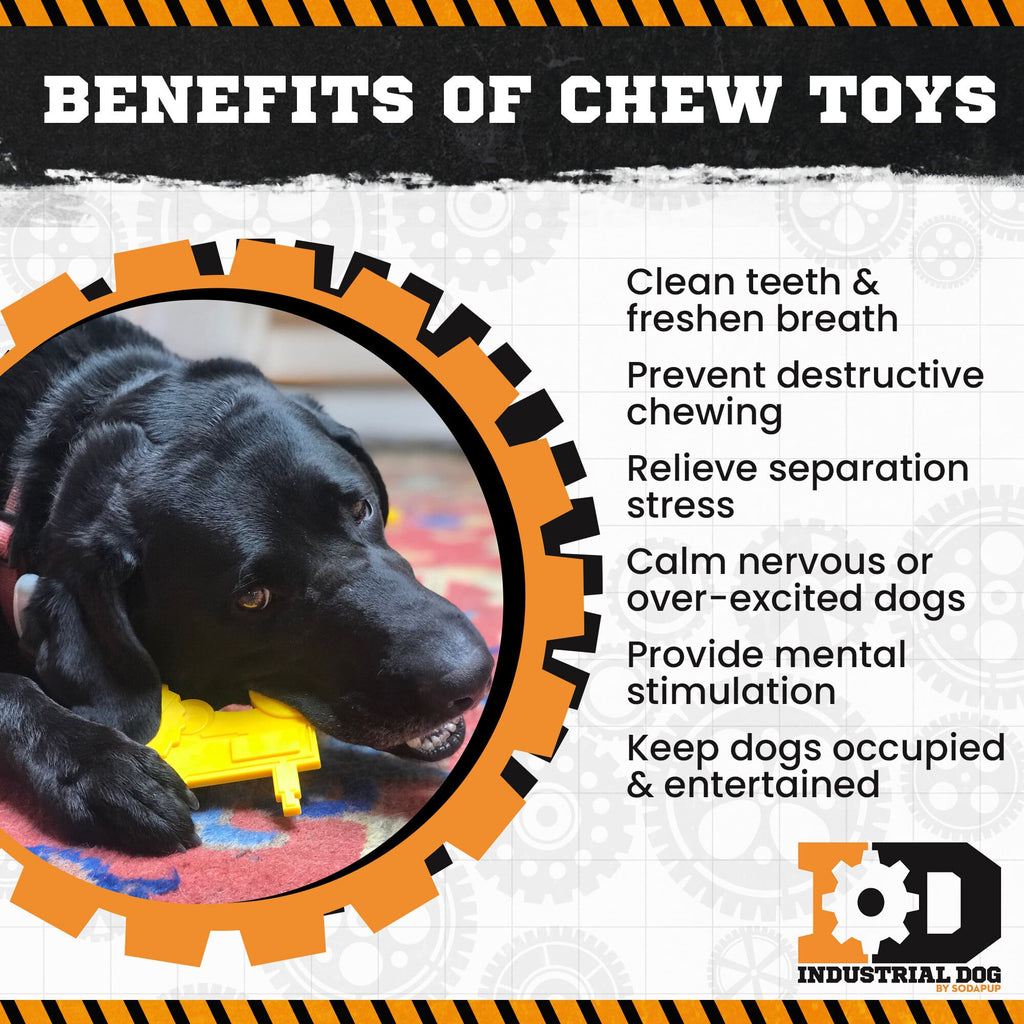 Tractor Nylon Chew Toy for Dogs – Durable Farm-Inspired Design
