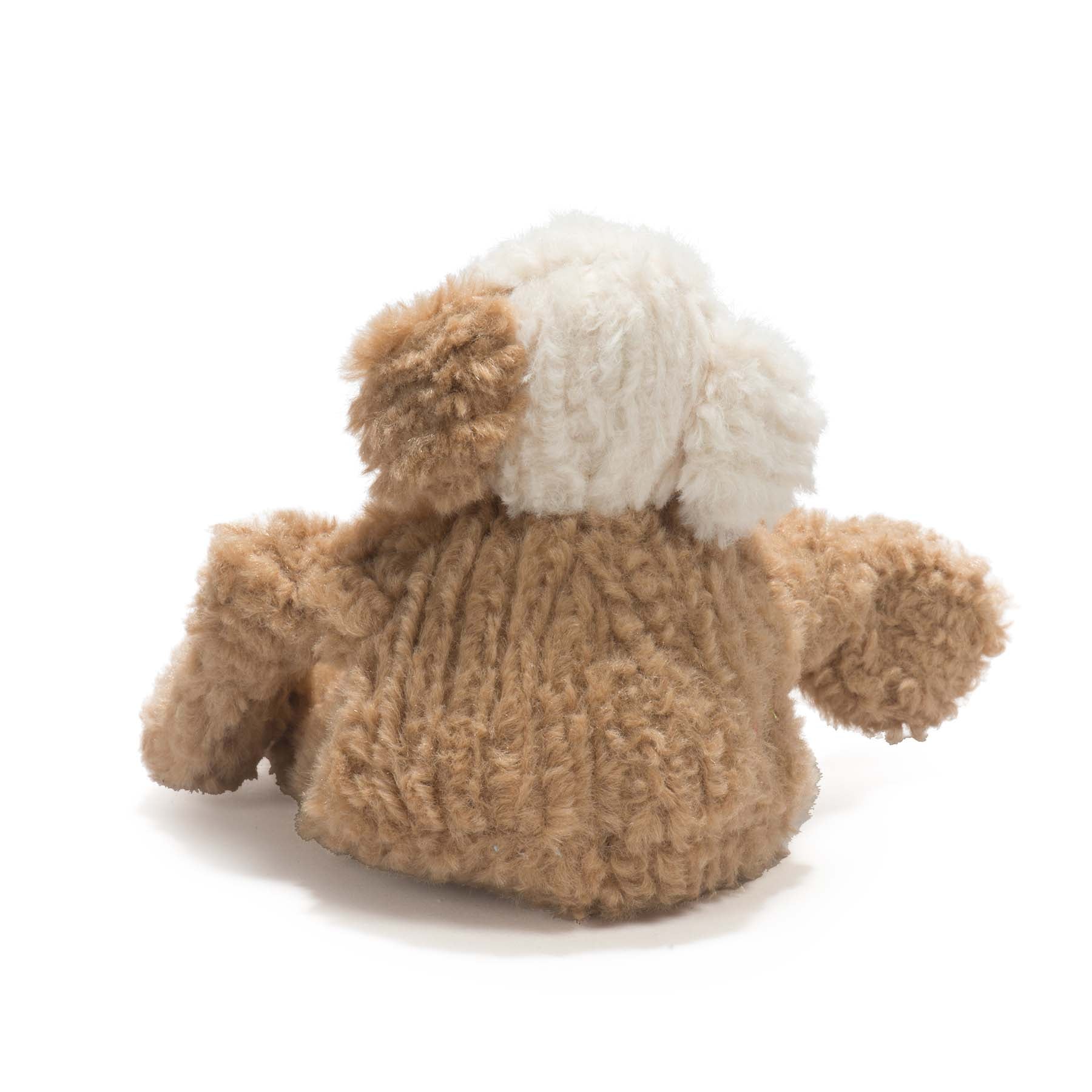 HuggleMutts Small Plush Dog Toy with 5 Squeakers, 9-Inch