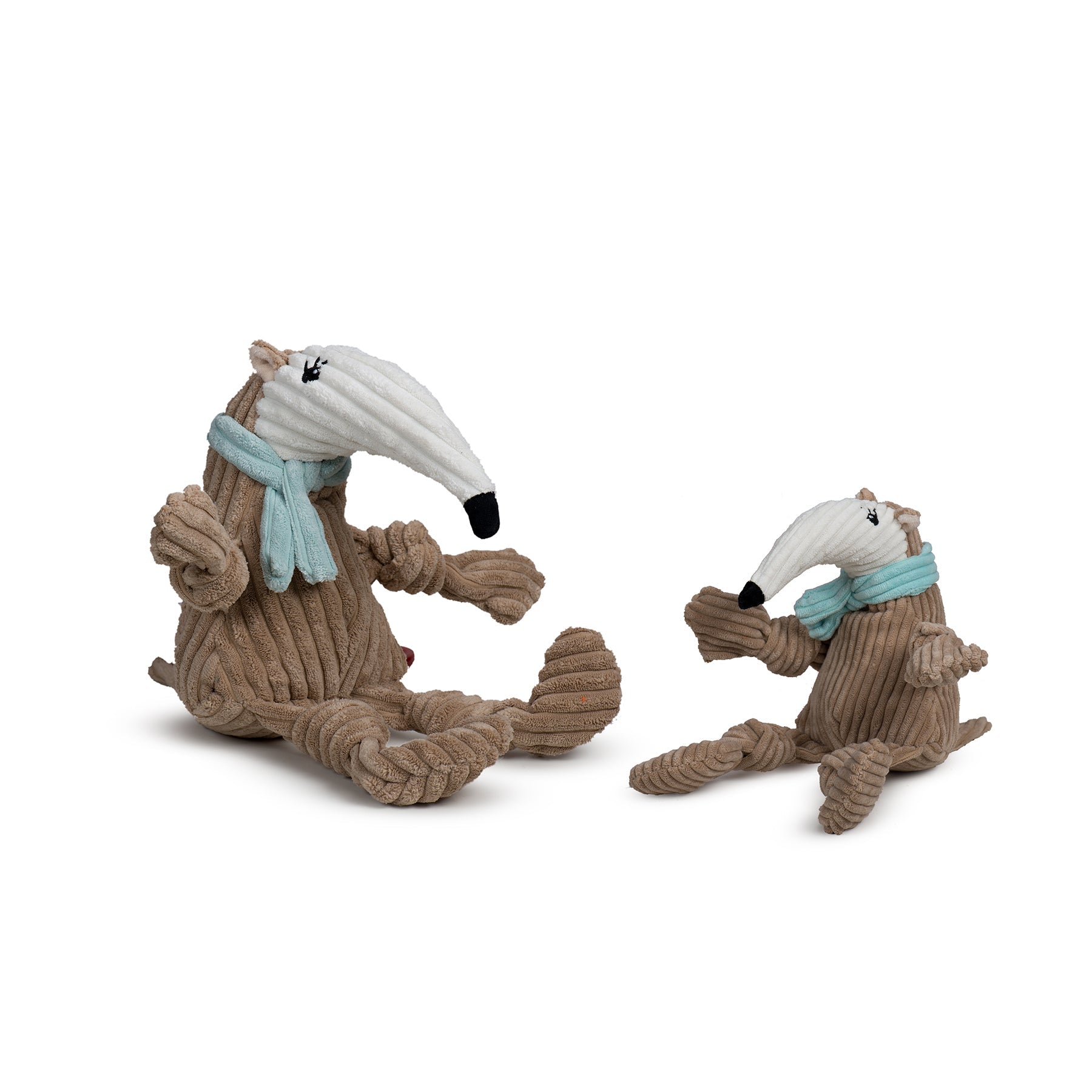 Nibblet Anteater Knottie Plush Dog Toy, Medium/Large