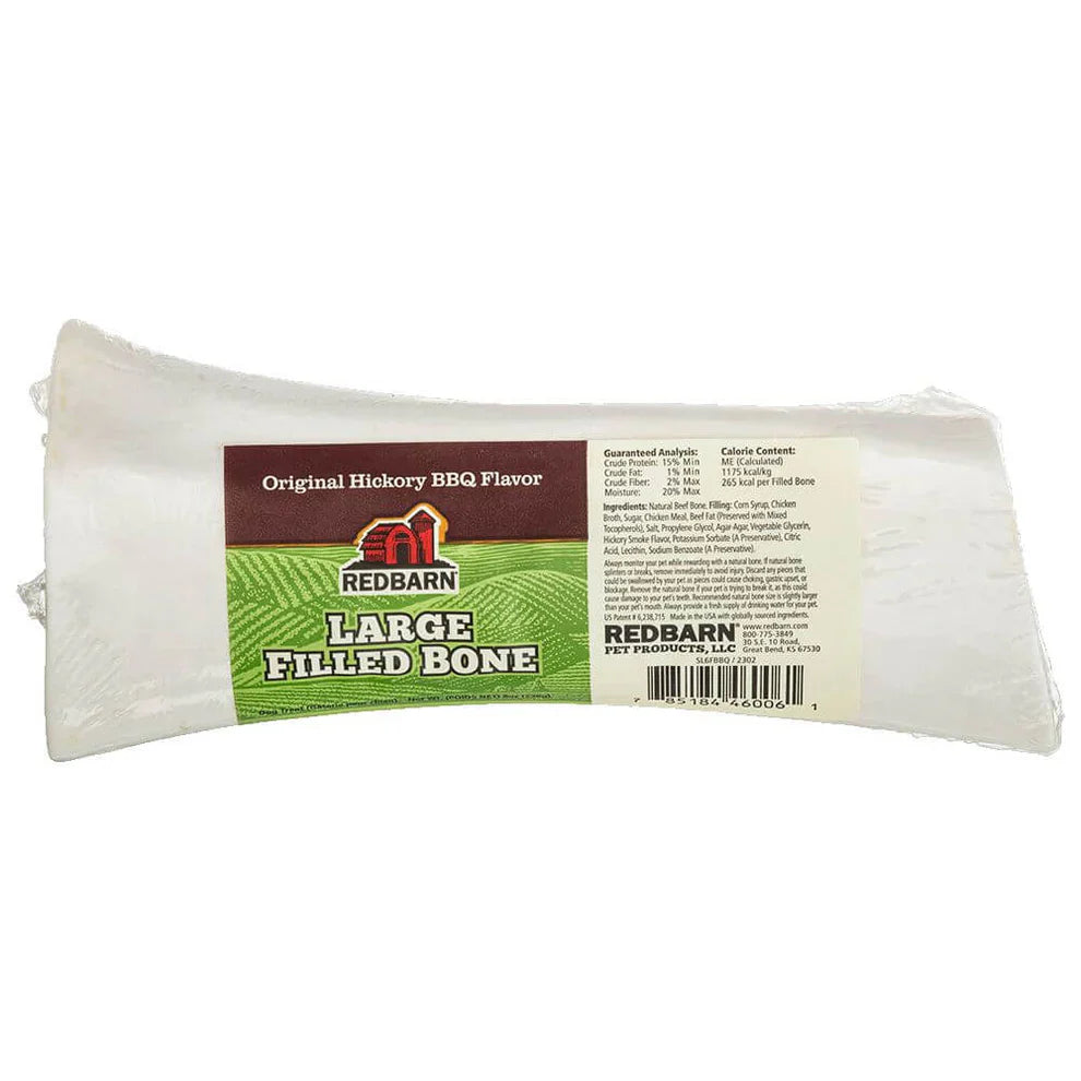 Beef Bone Dog Chew with Flavorful Filling