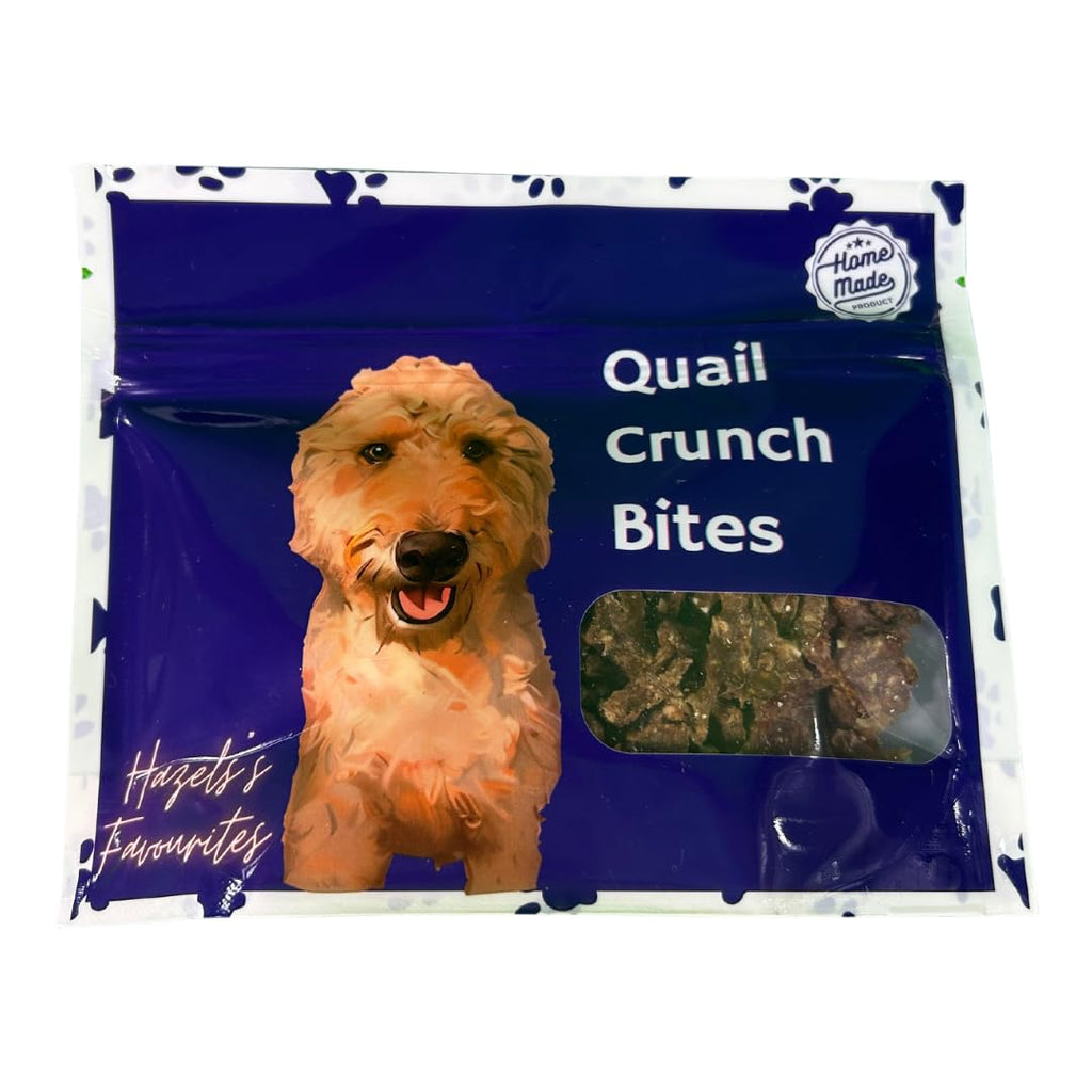 Undique Quail Crunch Bites Organic Dog Treats