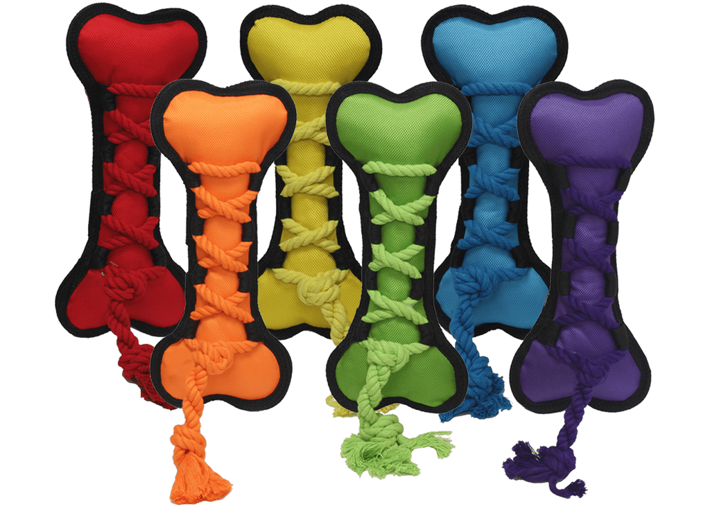 Cross-Ropes Durable Nylon Bone Dog Chew Toy