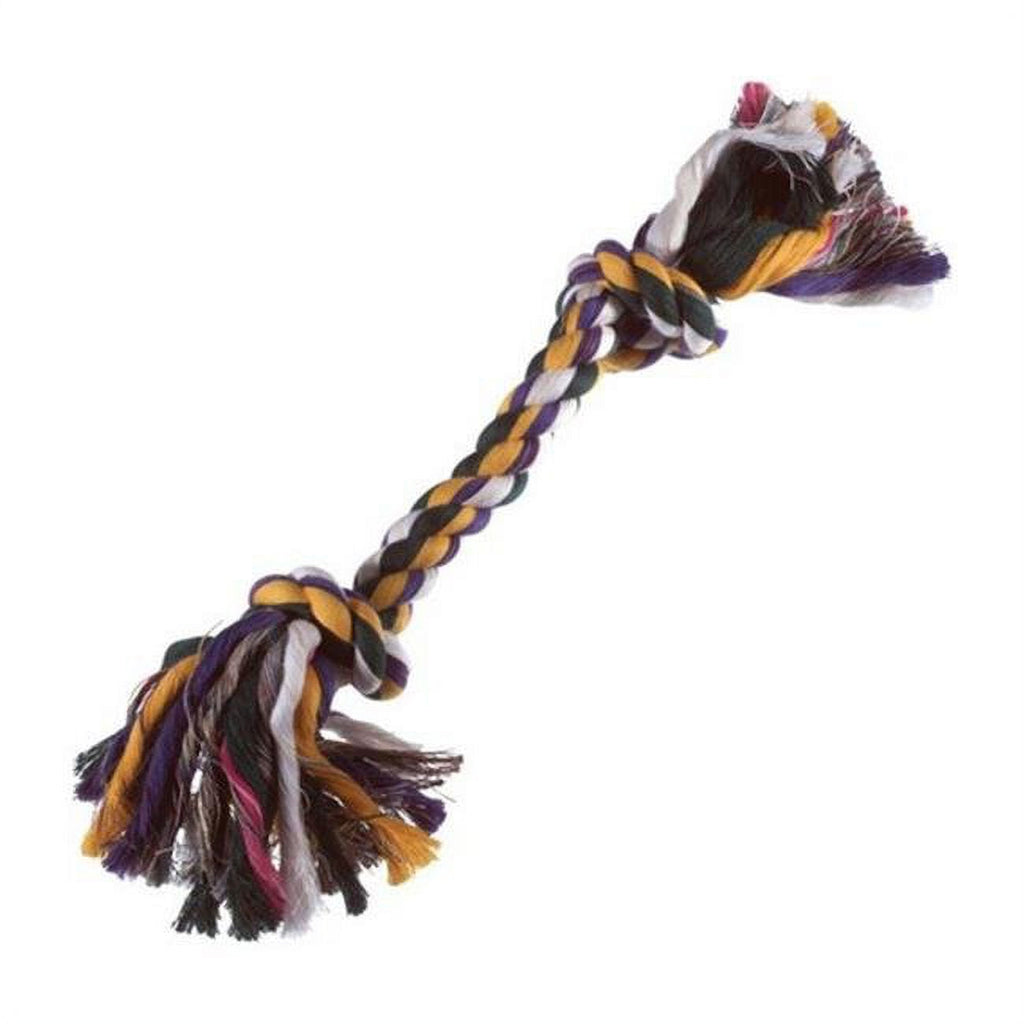 Twisted Cotton Rope Bone Toy for Medium and Large Dogs
