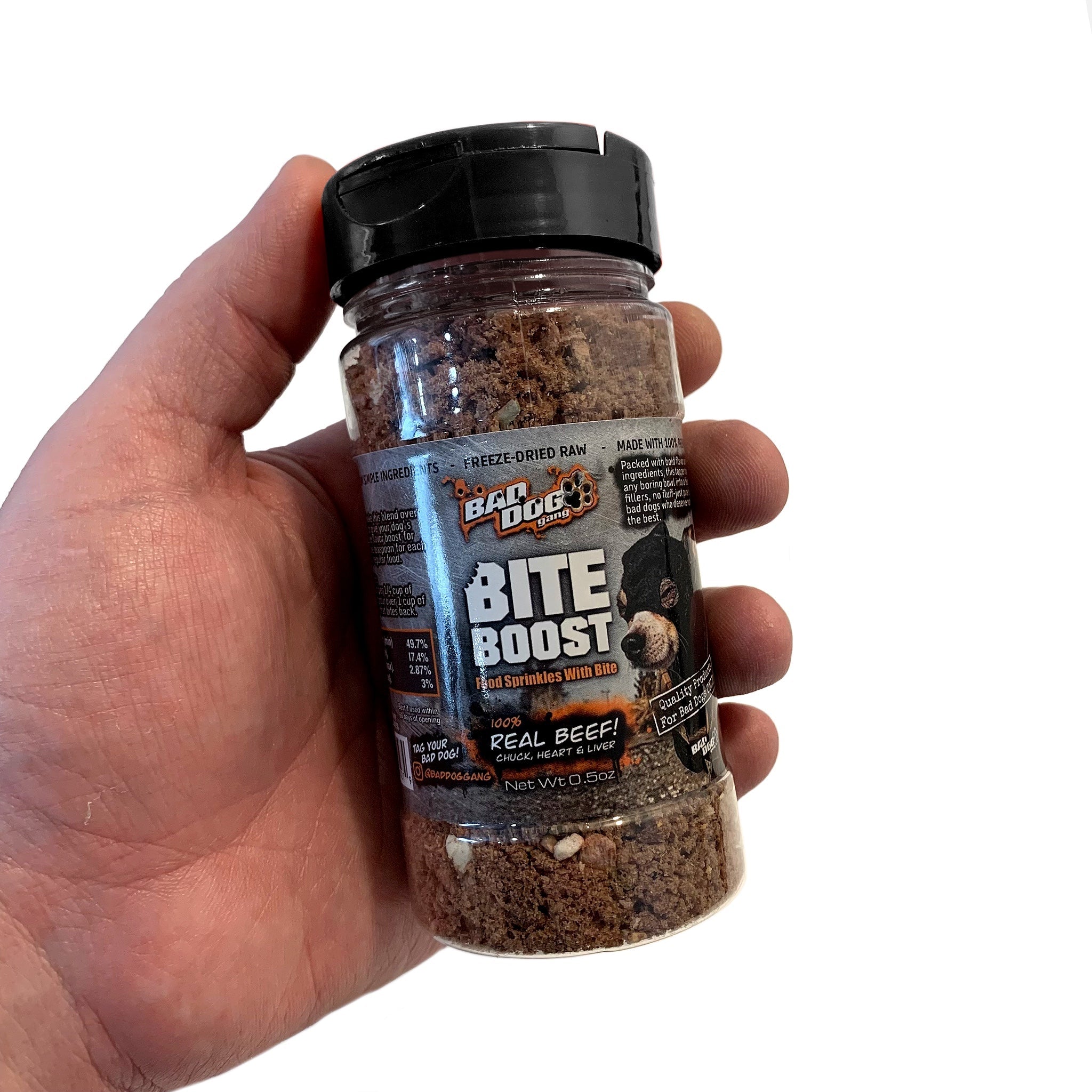 Chunky Beef Topper Sprinkles for Dogs, Freeze-Dried