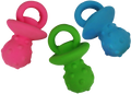 Latex Pacifier Dog Toy for Small Dogs with Squeaker