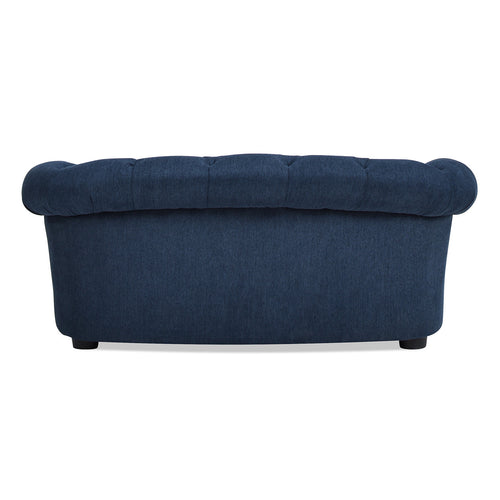 Blue Chesterfield Pet Sofa for Small and Medium Pets