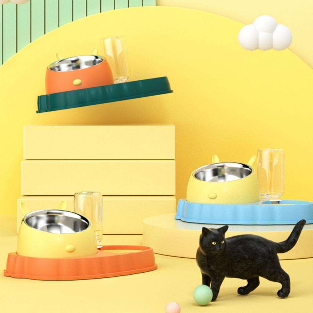 Stainless Steel Pet Bowl with Non-Slip Base for Dogs and Cats