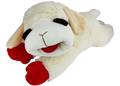Lamb Chop Plush Dog Toy with Squeaker, Multiple Sizes