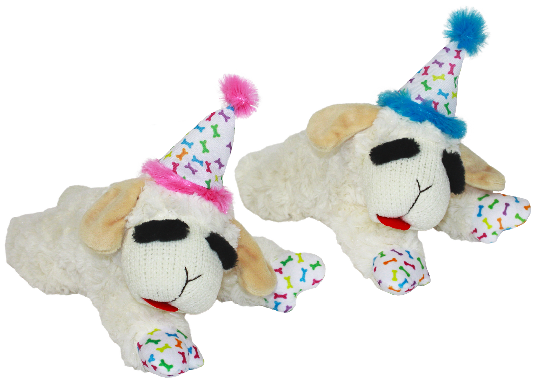 Lamb Chop® Plush Dog Toy – Classic Character, Two Colors