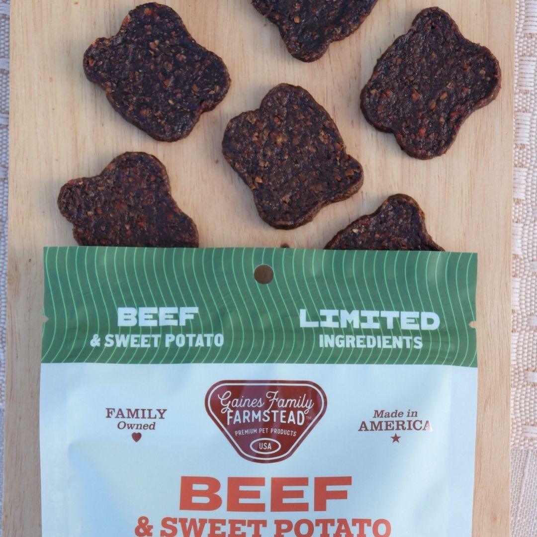 Beef & Sweet Potato Fillets Dog Treats